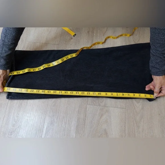 Abercrombie & Fitch Dark Gray Flare Jeans - Picture 5 of 11